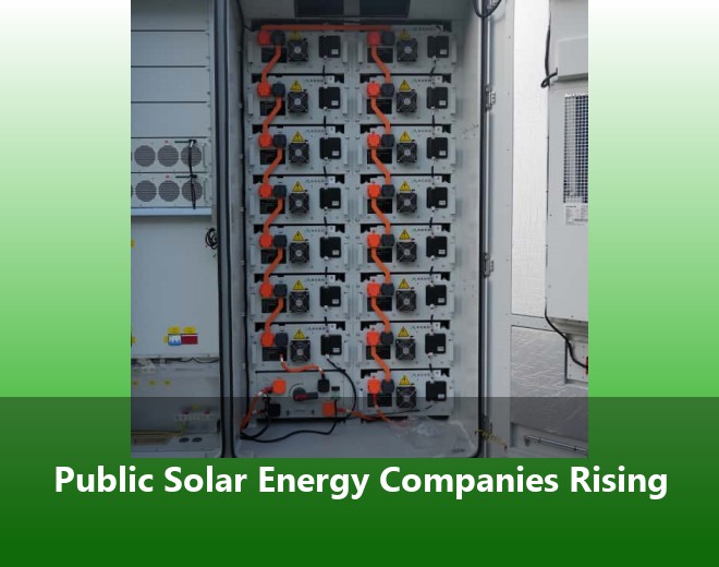 Public Solar Energy Companies Rising
